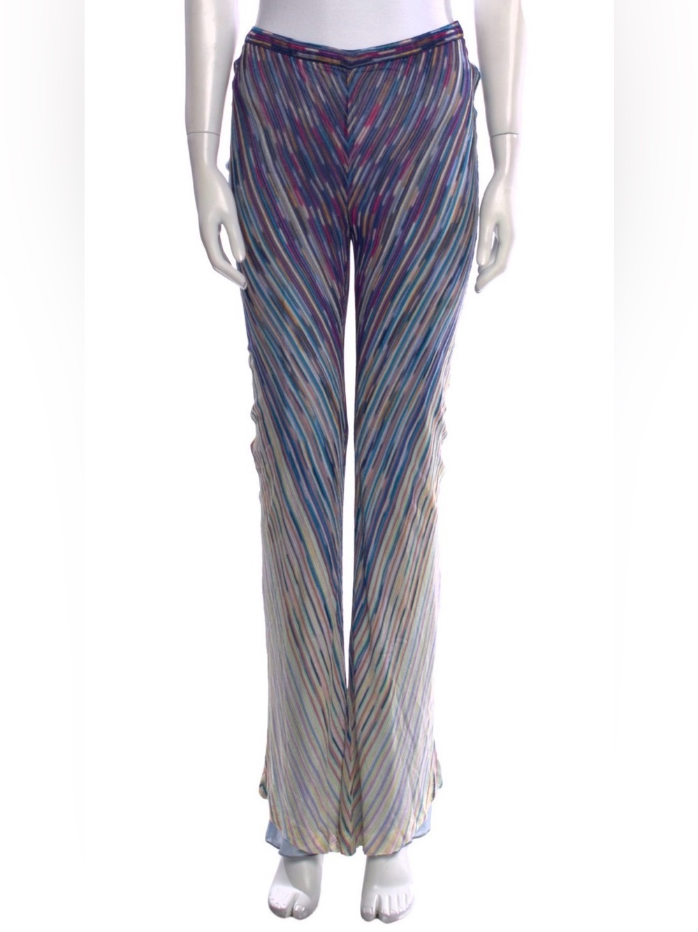 Missoni Knit Flared Pants - Picture 9 of 10